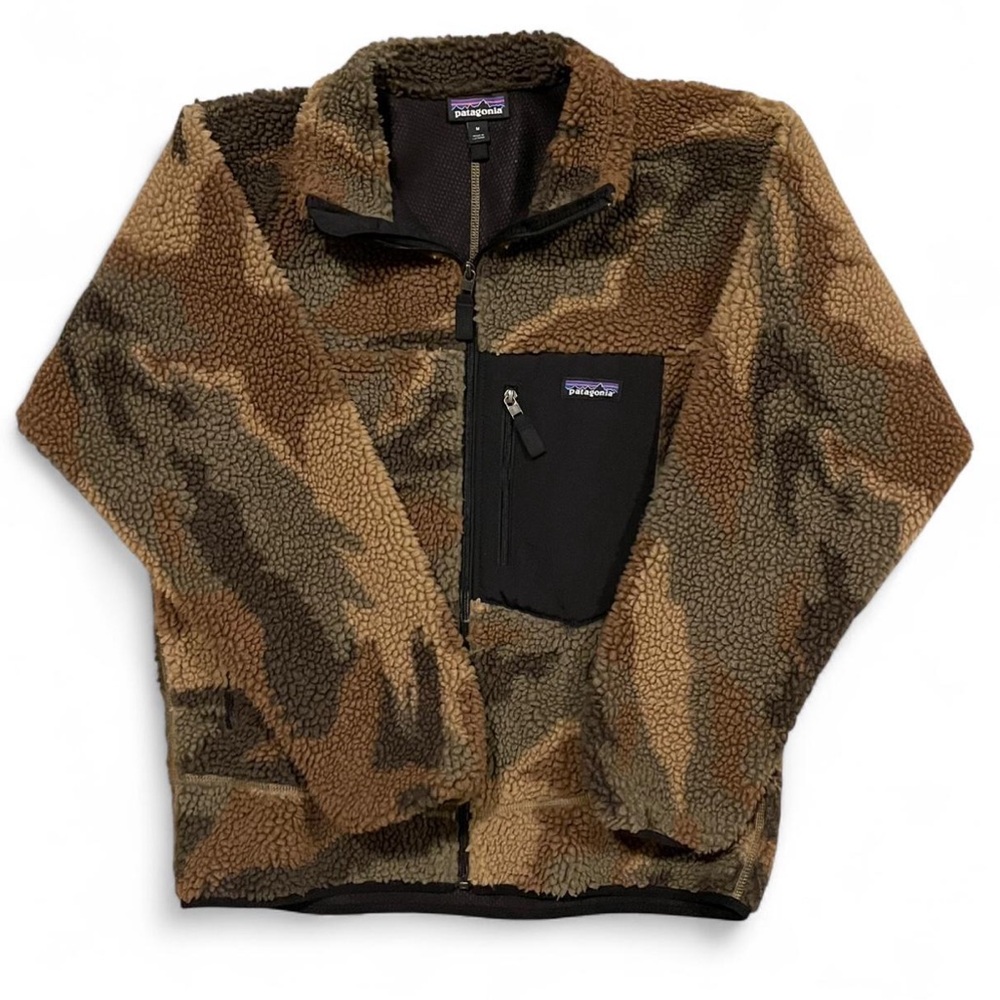 Patagonia Retro-X® Fleece Jacket Kansas Sky Classic Tan Zip